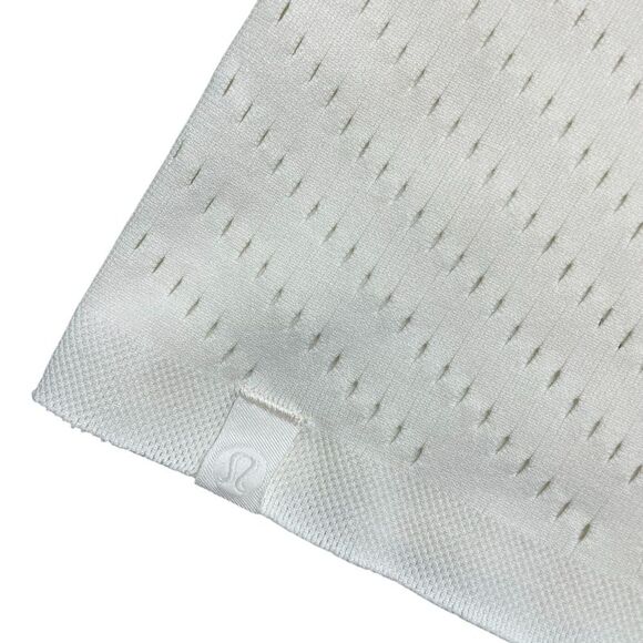 LULULEMON Time Warp Seamless Shirt White/Cream Size 8 Estimated - Picture 7 of 8